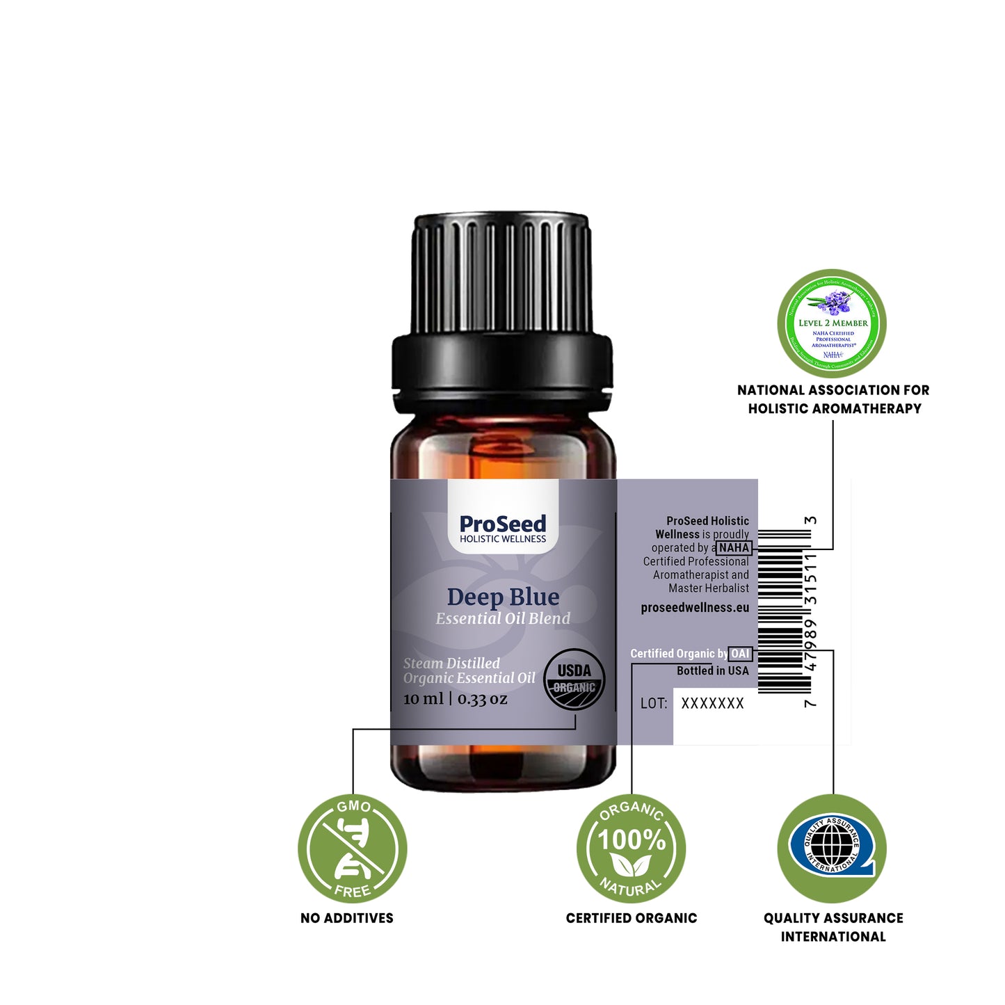 Essential Oil Blend – Deep Blue
