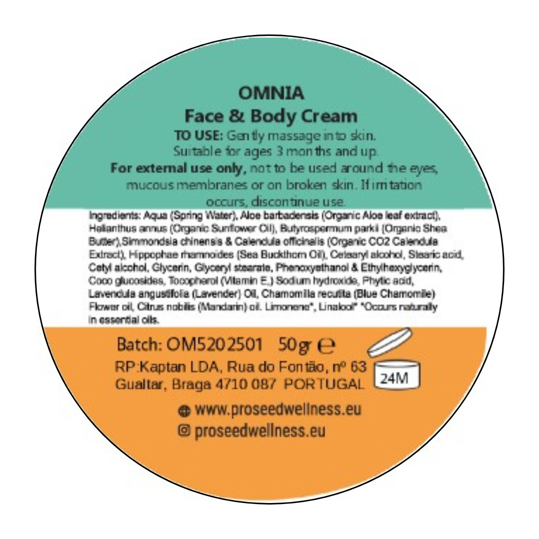 OMNIA (One for All Cream)│Certified Organic