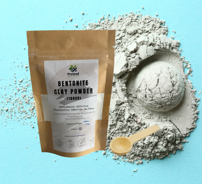 100% Natural Sodium Bentonite Clay Powder 100gr - Argentina